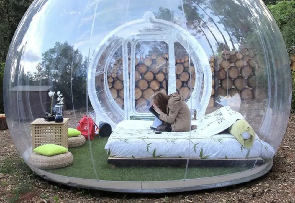 bubble crystal tent