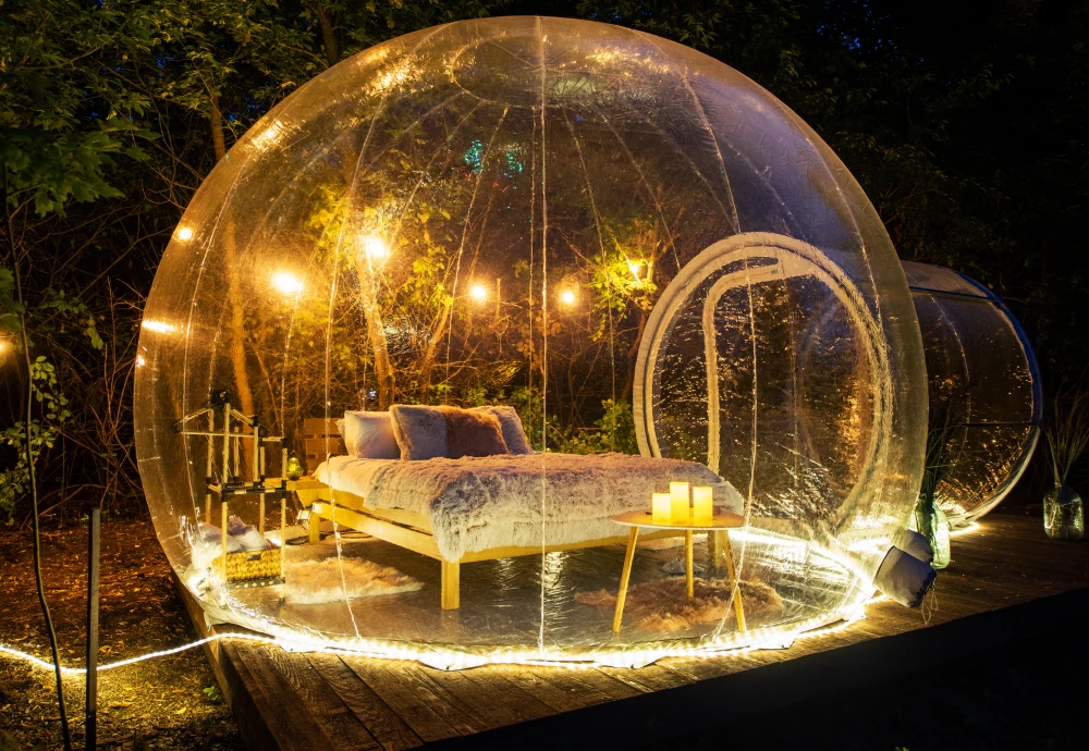 clear inflatable bubble tent for sale